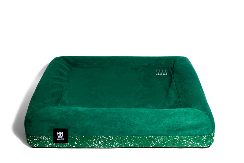 Green Bed Cover Dog and Cat